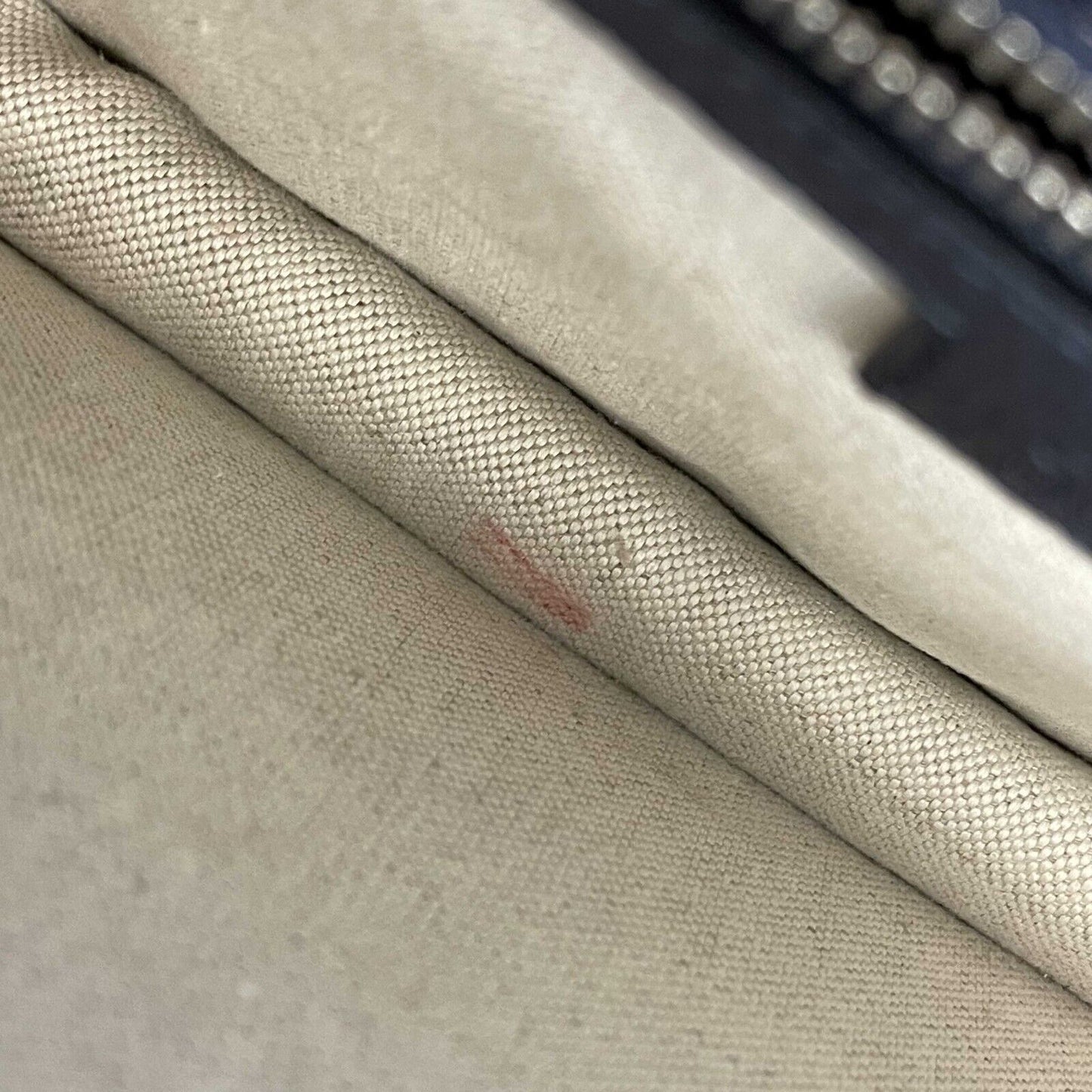 Gucci - Excellent - Ophidia GG Small Top Handle Bag - Beige and Navy Crossbody