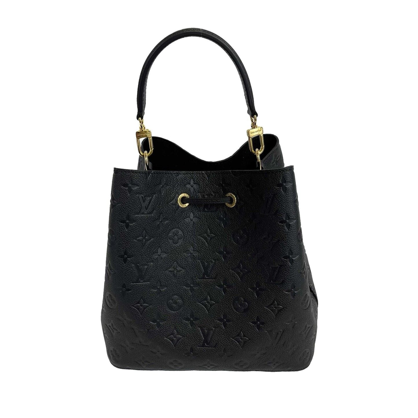 Louis Vuitton - NéoNoé MM in Monogram Empreinte Black Leather w/ Handle & Strap