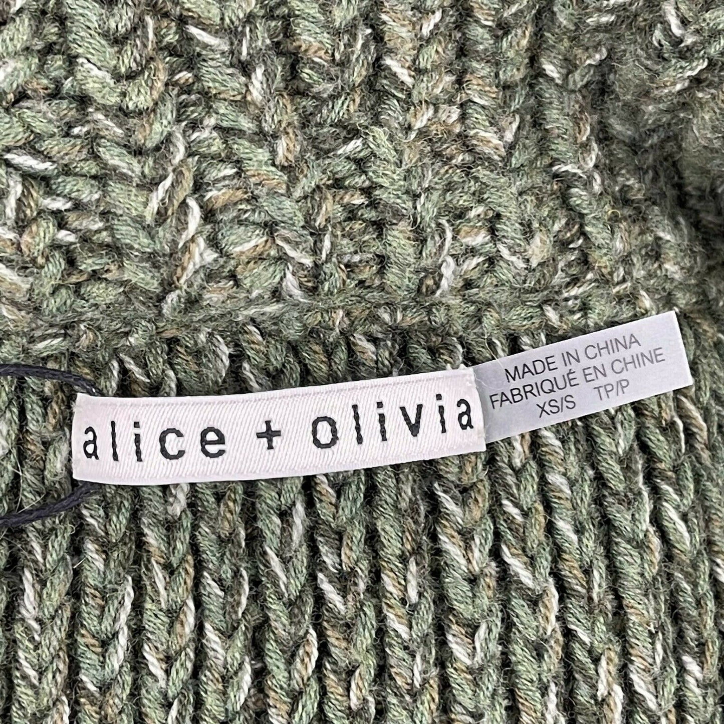 Alice + Olivia - New w/ Tags - Astrid Shawl Collar Coat - Green - XS/S - Jacket