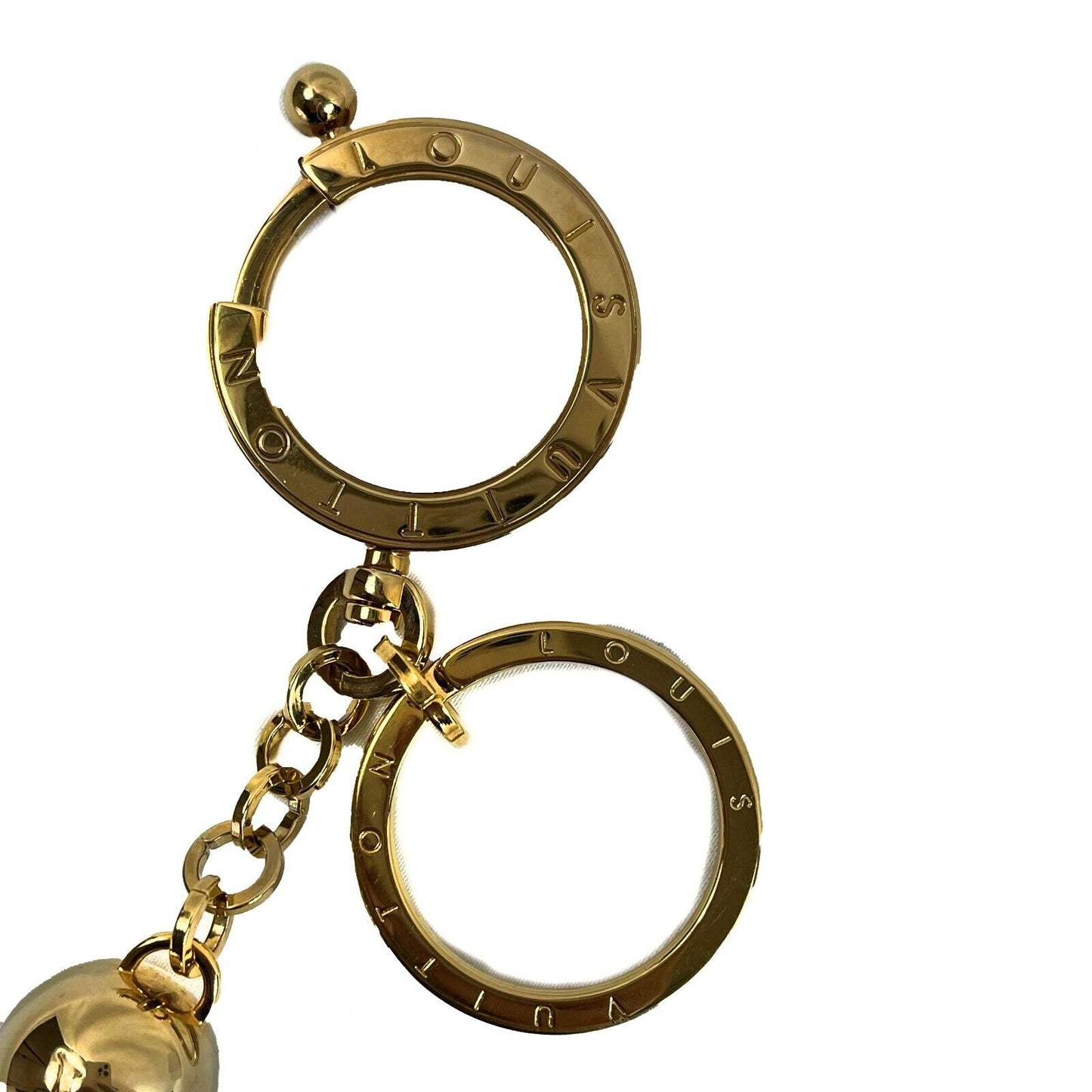Louis Vuitton - LV - Tassel Porte Cles Charm - Gold Bag Charm / Key Ring
