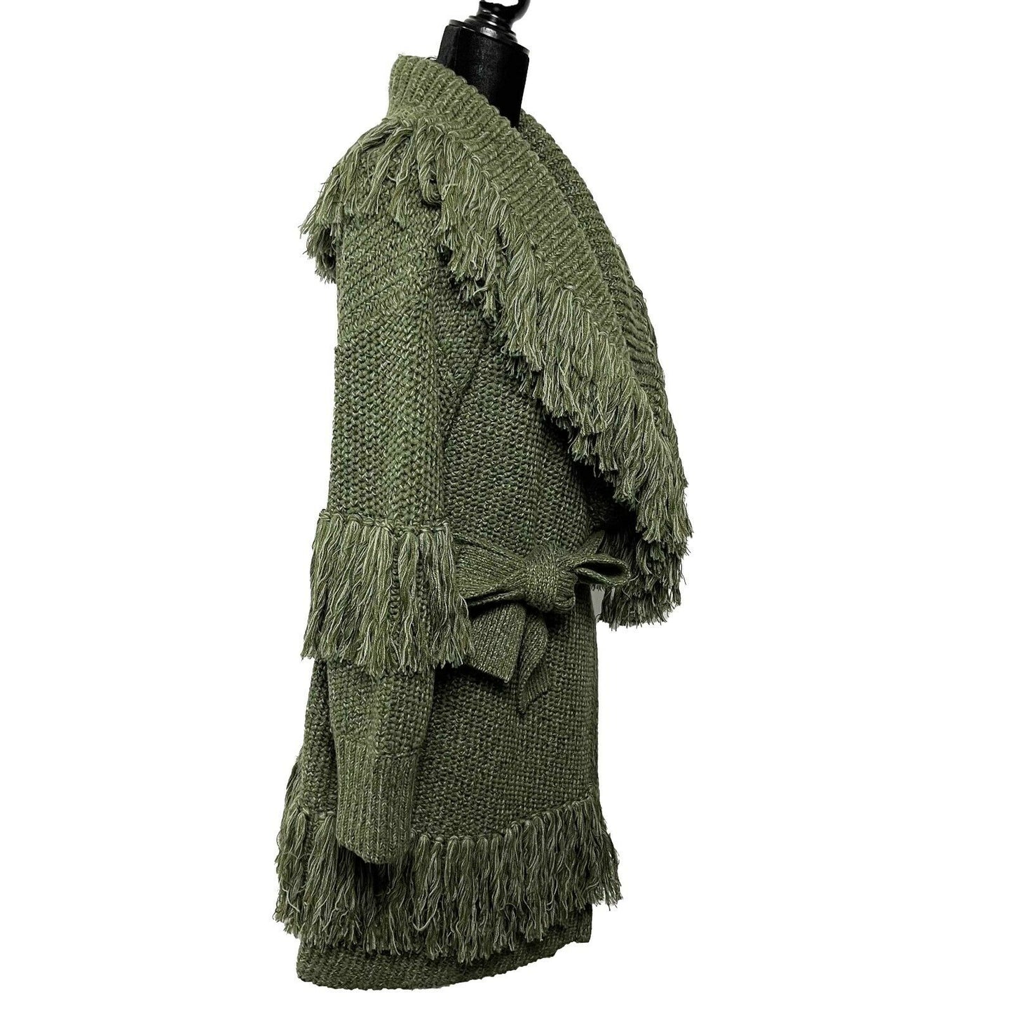 Alice + Olivia - New w/ Tags - Astrid Shawl Collar Coat - Green - XS/S - Jacket
