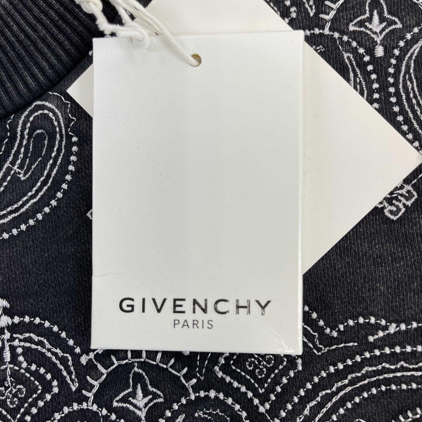 Givenchy - Bandana print logo sweatshirt Kids 12+ NWT FW 22/23 - Charcoal Jacket