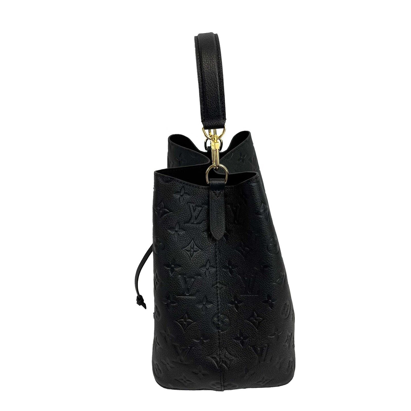 Louis Vuitton - NéoNoé MM in Monogram Empreinte Black Leather w/ Handle & Strap