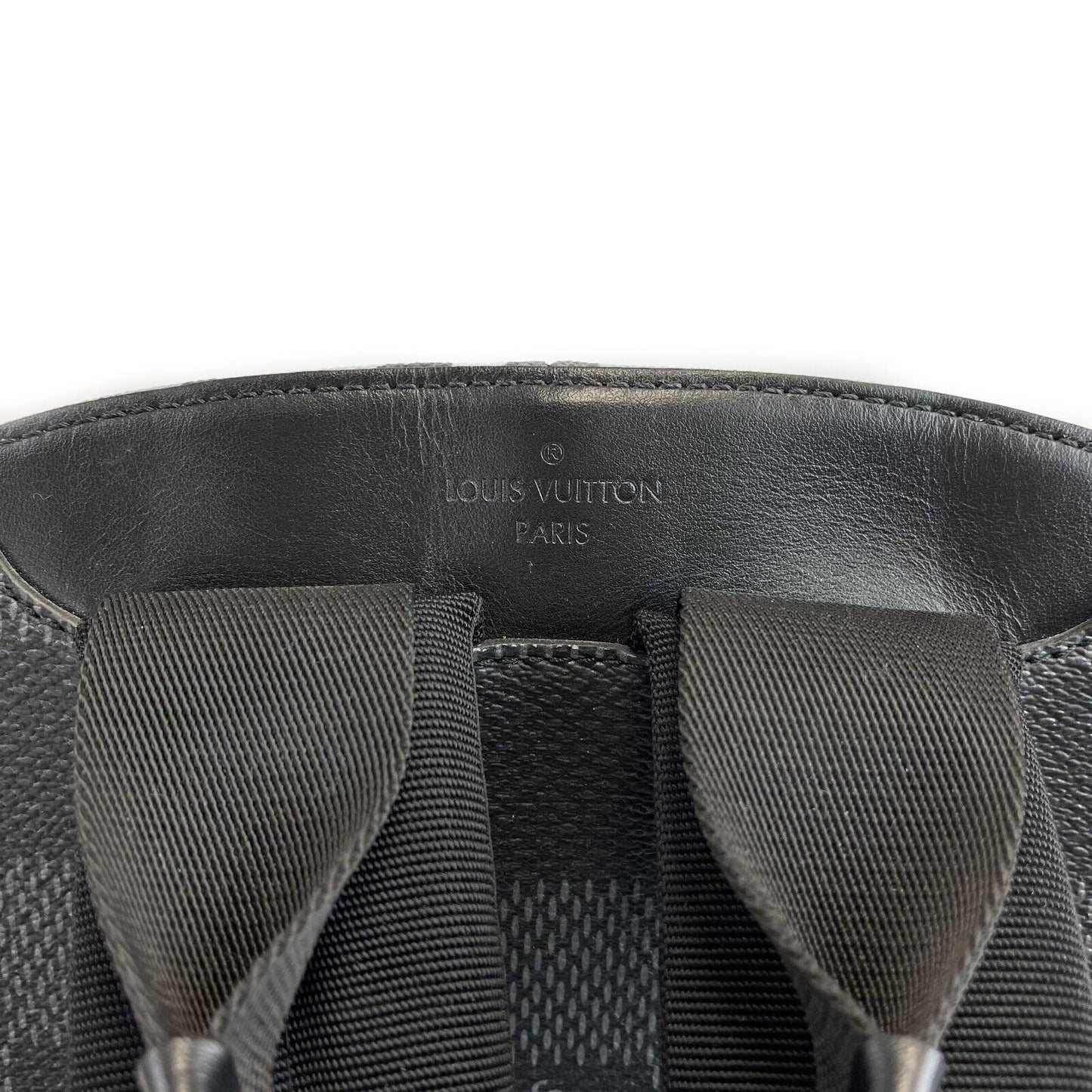 Louis Vuitton - Excellent - Campus Backpack - Gray Damier Graphite 3D Canvas