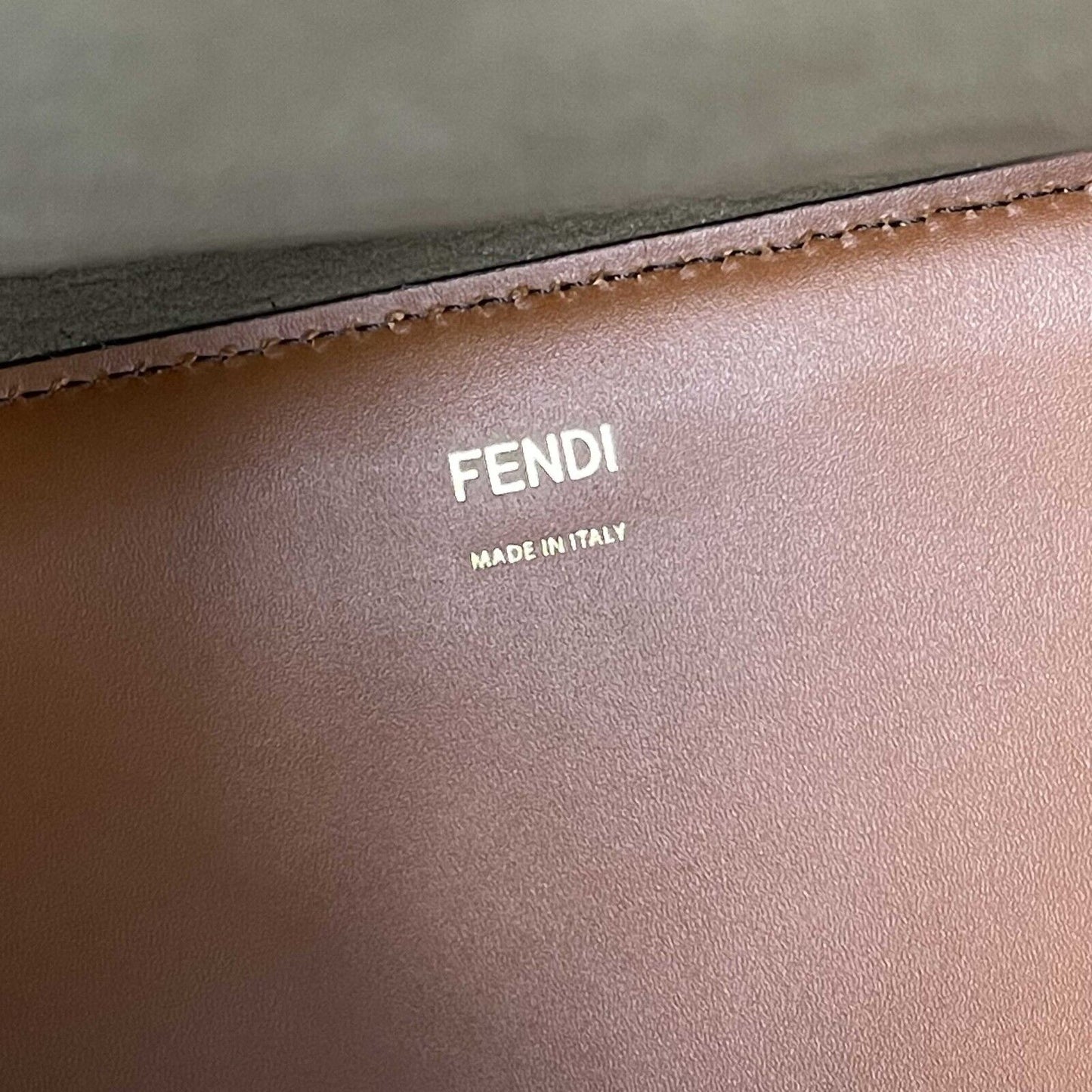 Fendi Sunshine Shopper Tote Large Calfskin Leather Retails: $3190