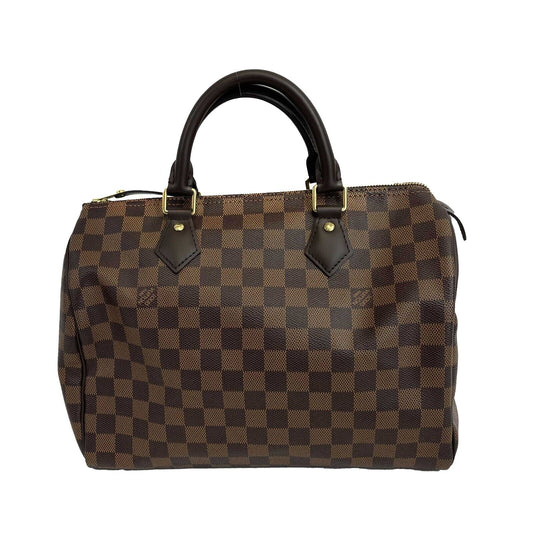 Louis Vuitton - Pristine - Damier Ebene Speedy 30 - Brown - Top Handle Bag
