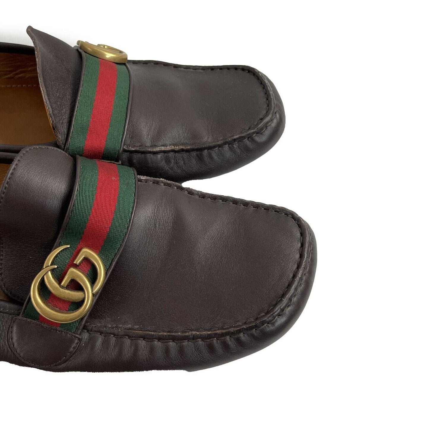 Gucci GG Marmont Web Loafers 11