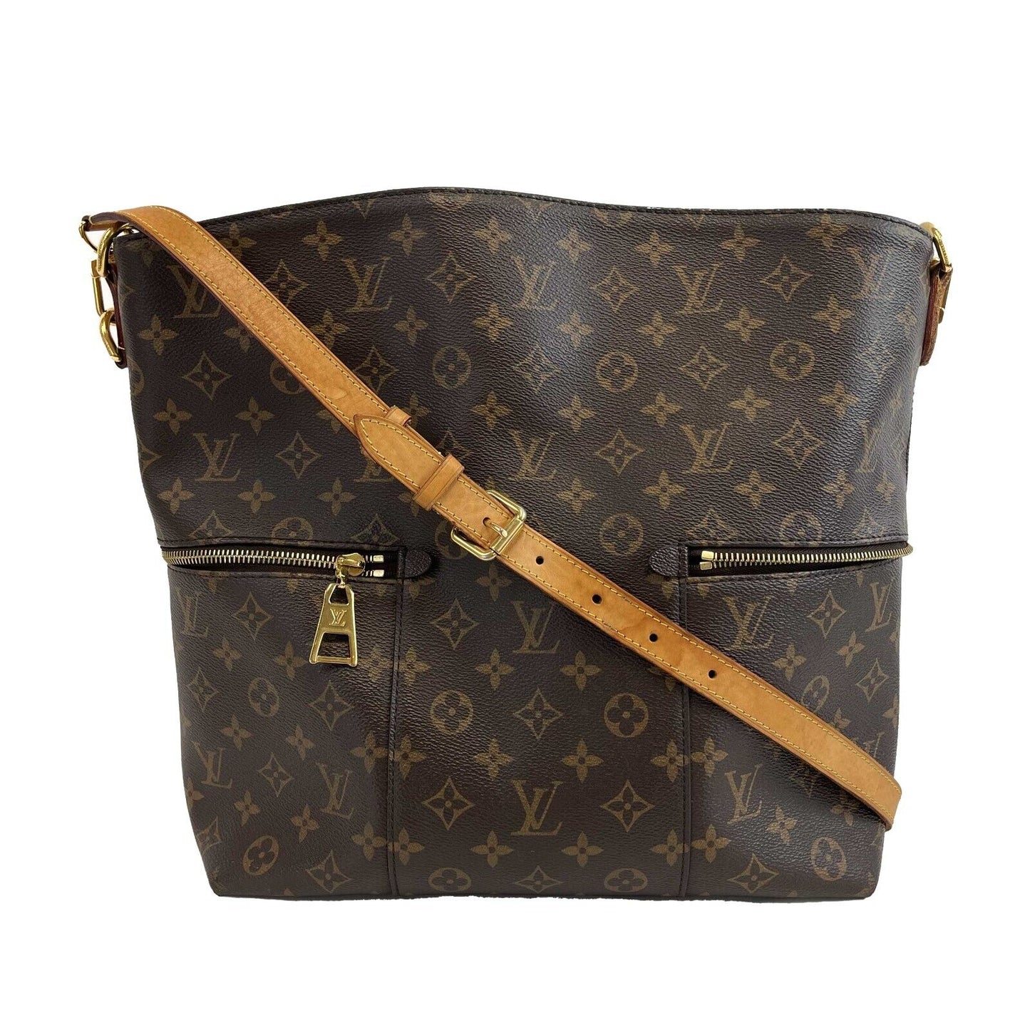 Louis Vuitton - LV - Monogram Brown Melie - Top Handle w/ Shoulder STrap