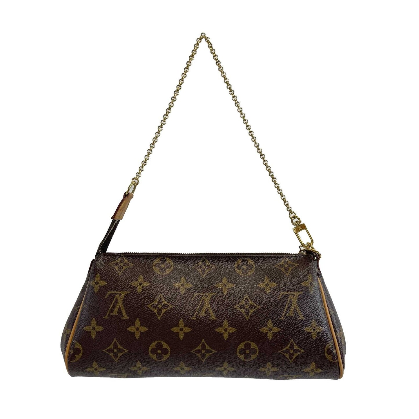 Louis Vuitton - LV Eva Clutch - Brown / Tan Monogram Canvas