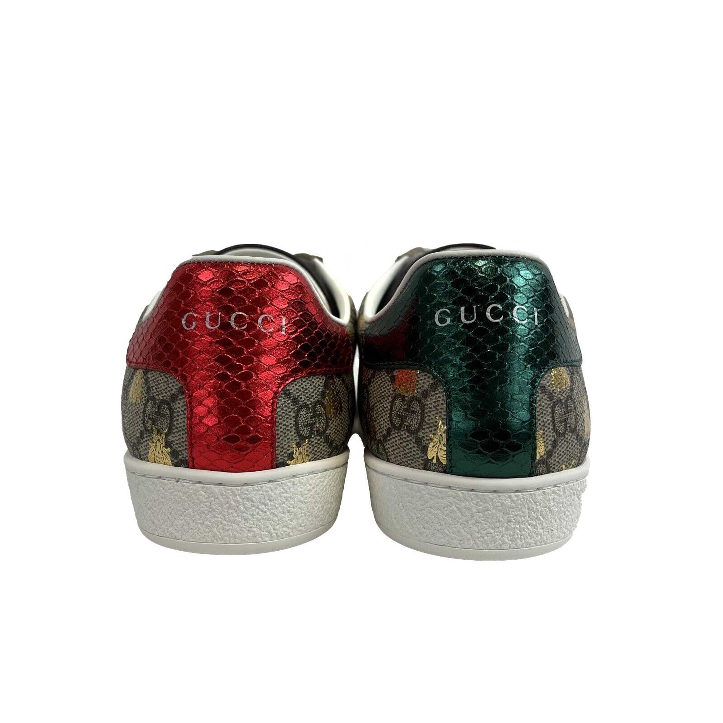 GUCCI - NEW Mens Ace GG Supreme Bees Sneakers Size 40 US 10