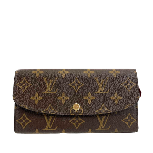 Louis Vuitton Emilie Monogram Canvas Fuchsia Wallet