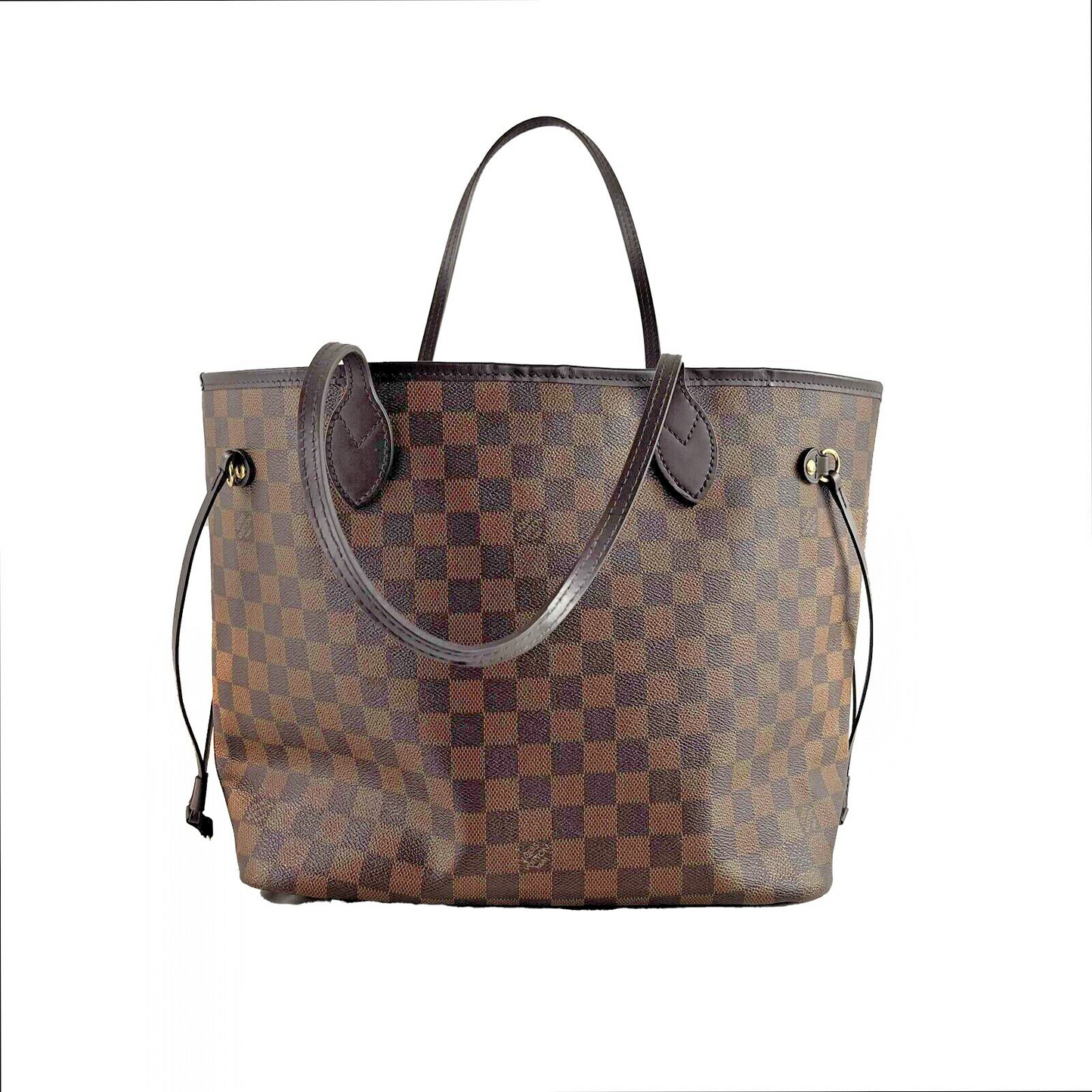 Louis Vuitton - LV Neverfull MM - Brown Damier Ebene Canvas Tote / Shoulder Bag