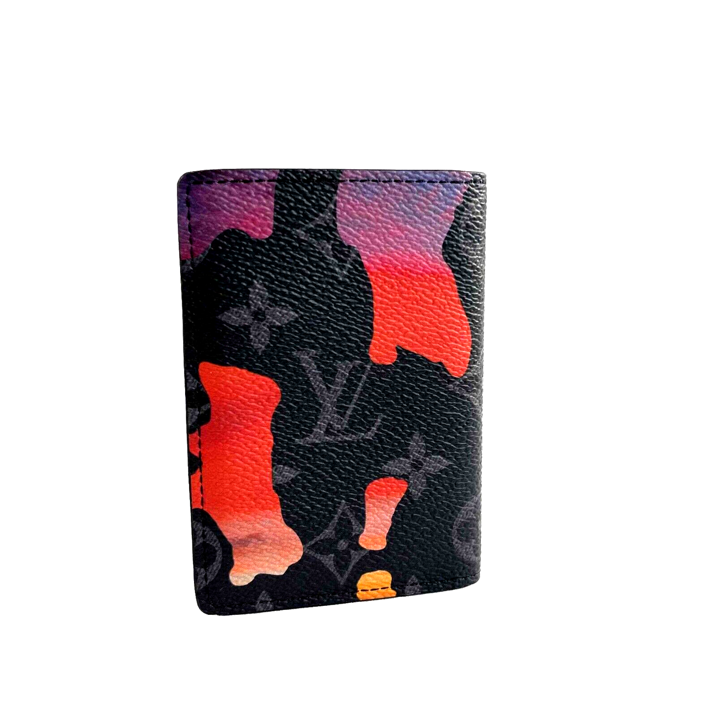 Louis Vuitton Pocket Organizer Limited Edition Comics Canvas Black