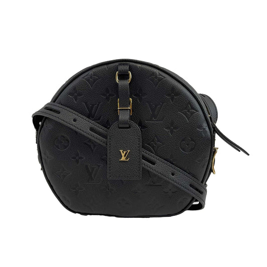 Louis Vuitton - Empreinte Boite Chapeau Souple Black Round Crossbody