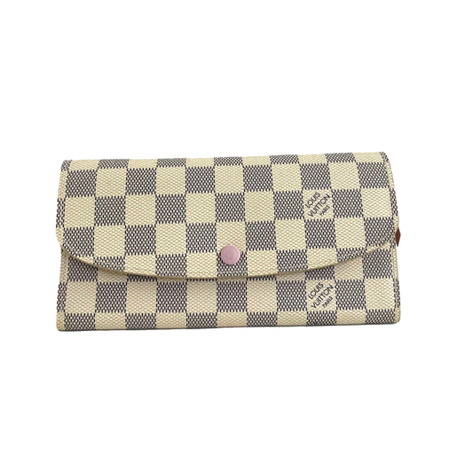 Louis Vuitton Emilie Wallet Damier Azur Pristine