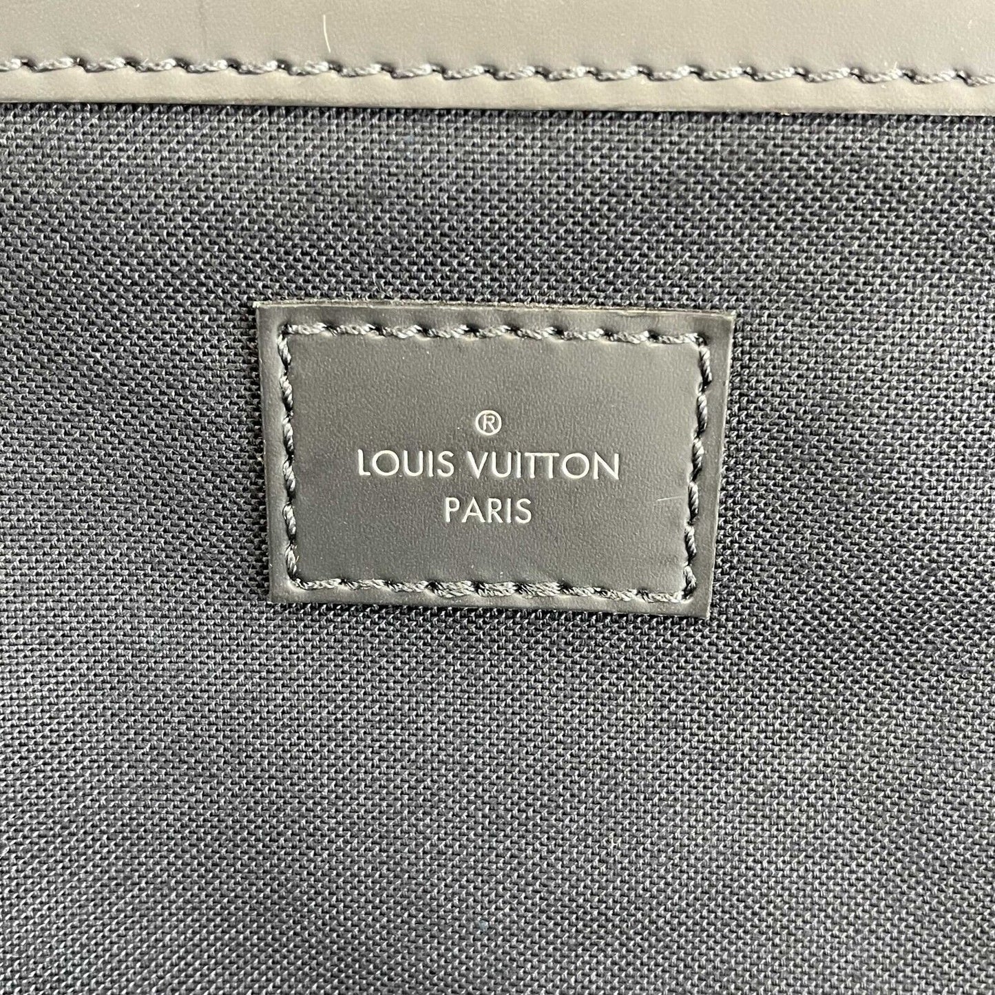 Louis Vuitton - Keepall Bandoulière 45 Danier Graphite Duffle w/ Shoulder Strap