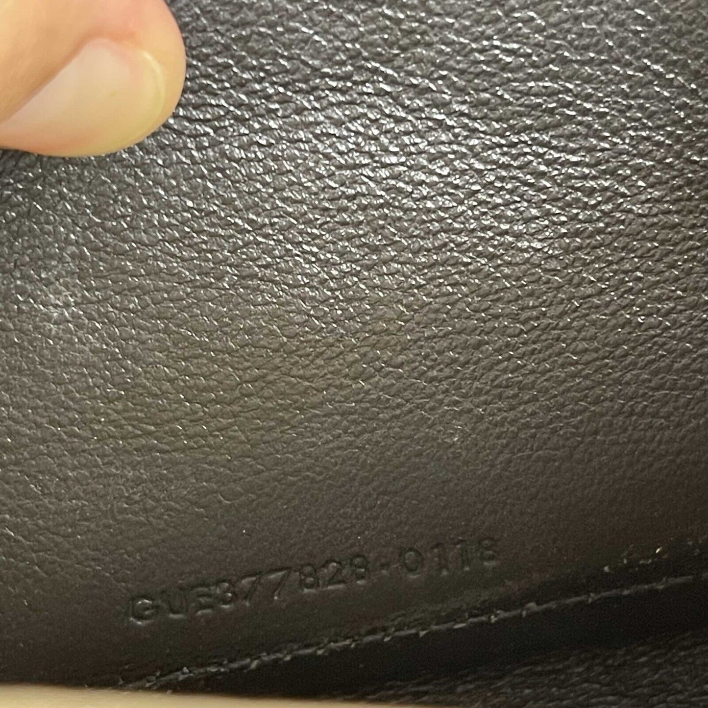 Saint Laurent - YSL Monogramme Grain de Poudre Wallet Chain / Beige Crossbody