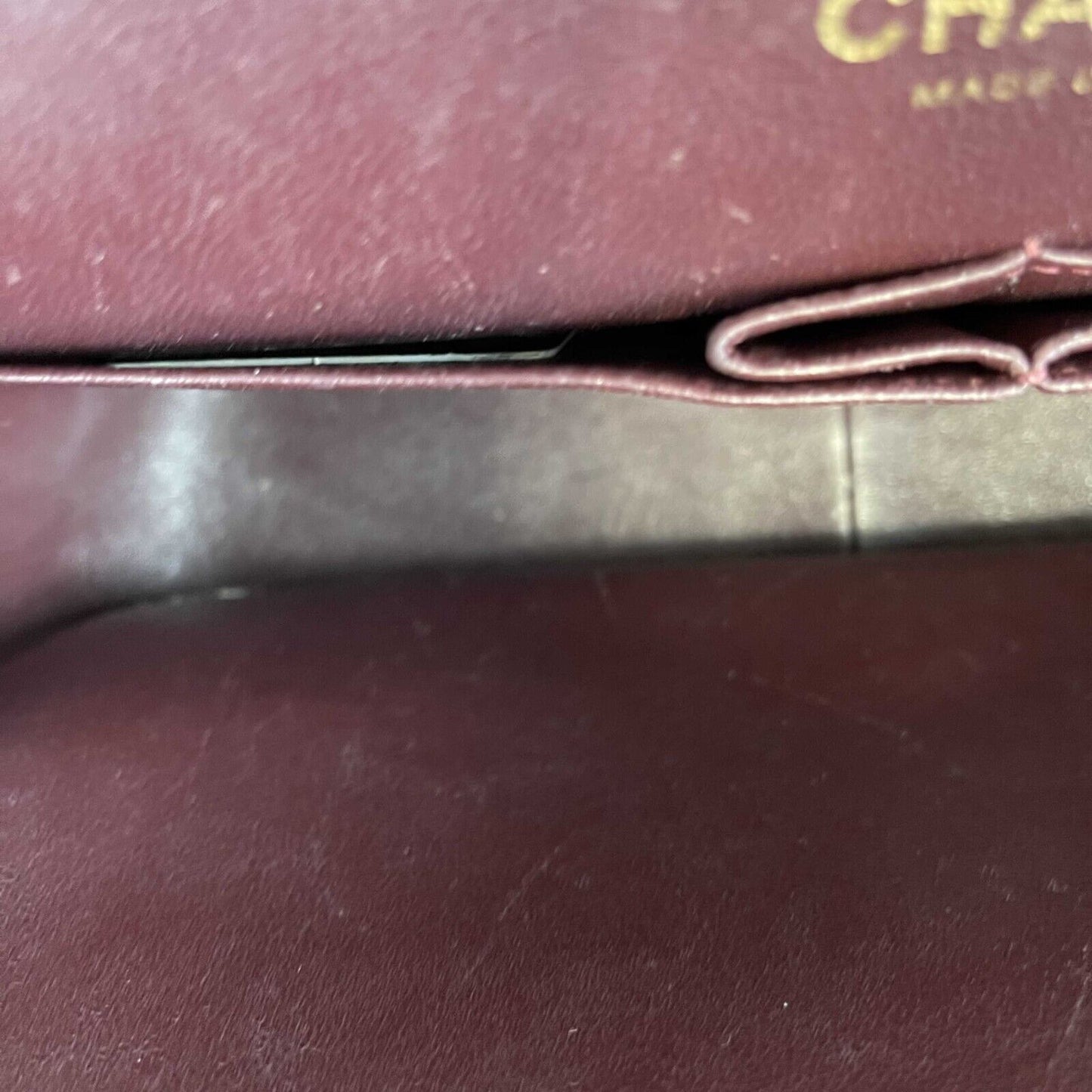 CHANEL - CC Lambskin Leather Quilted Jumbo Double Flap - Black Shoulder Bag