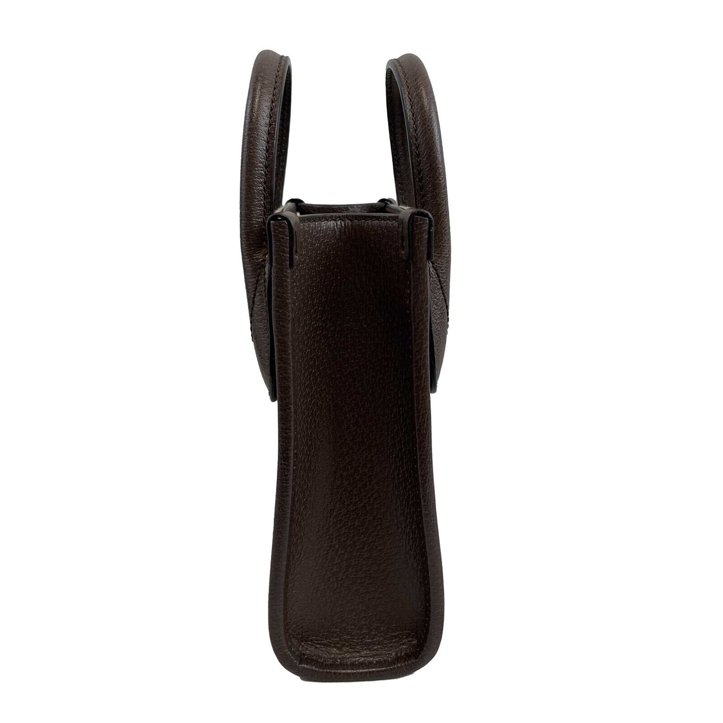 Gucci Jumbo GG Mini Vertical Tote Crossbody Handbag Beige Brown