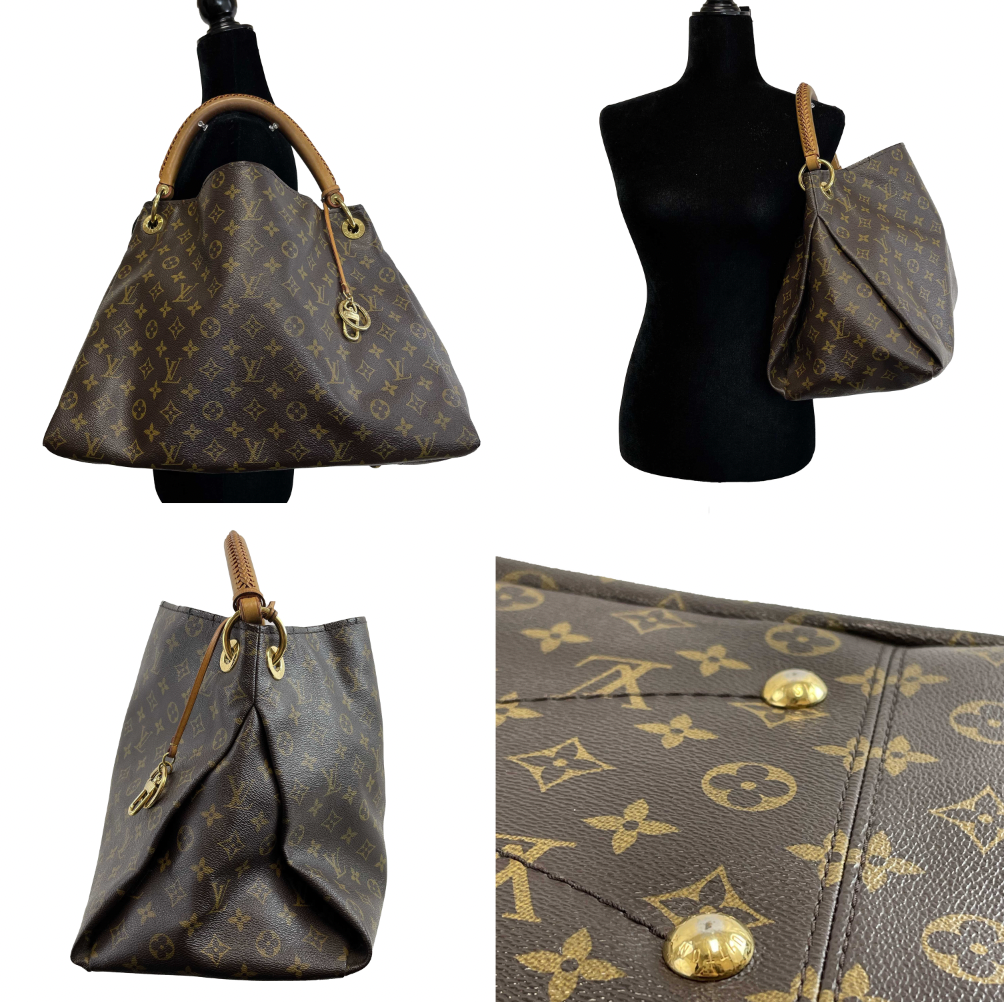 Louis Vuitton - LV Artsy MM - Brown Monogram Shoulder Bag