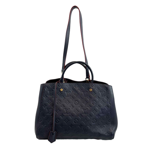 Louis Vuitton Marine Rouge Empreinte Montaigne GM