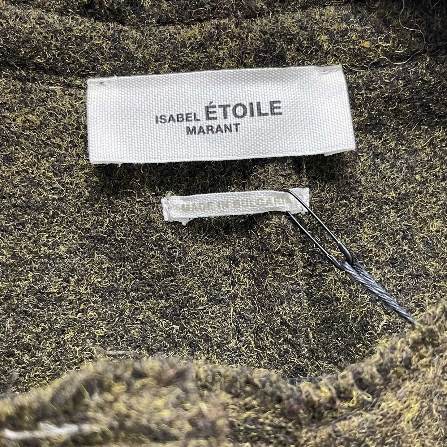 Isabel Marant NEW Nelly Cardigan Jacket Dark Khaki 34 US 2