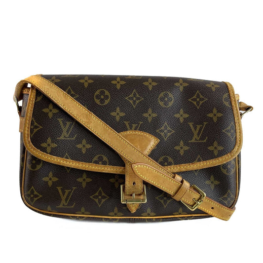 Louis Vuitton - LV Monogram Canvas Sologne Brown Crossbody - Adjustable Strap