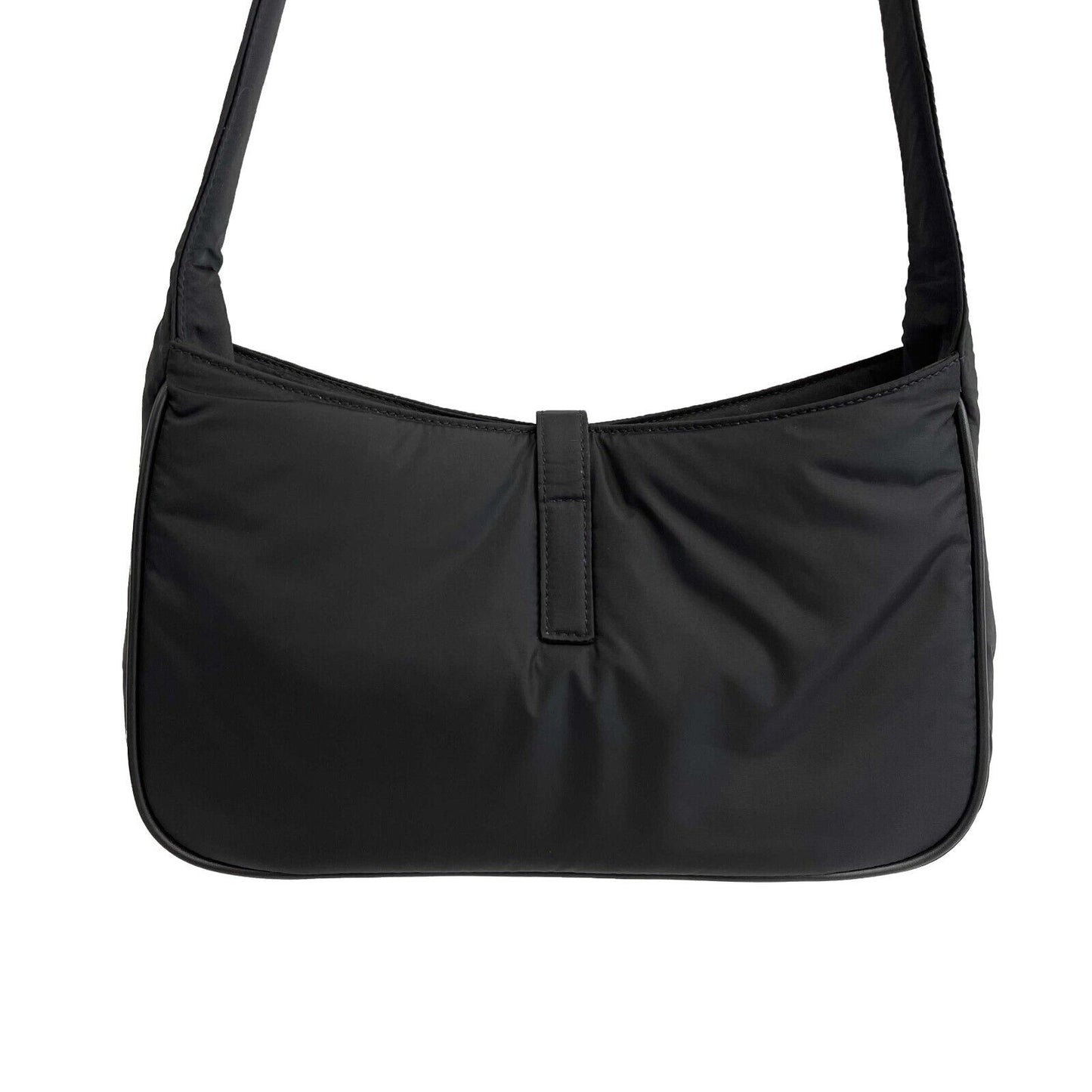 Saint Laurent - YSL NEW Le 5 À 7 Black Nylon Shoulder Bag / Crossbody