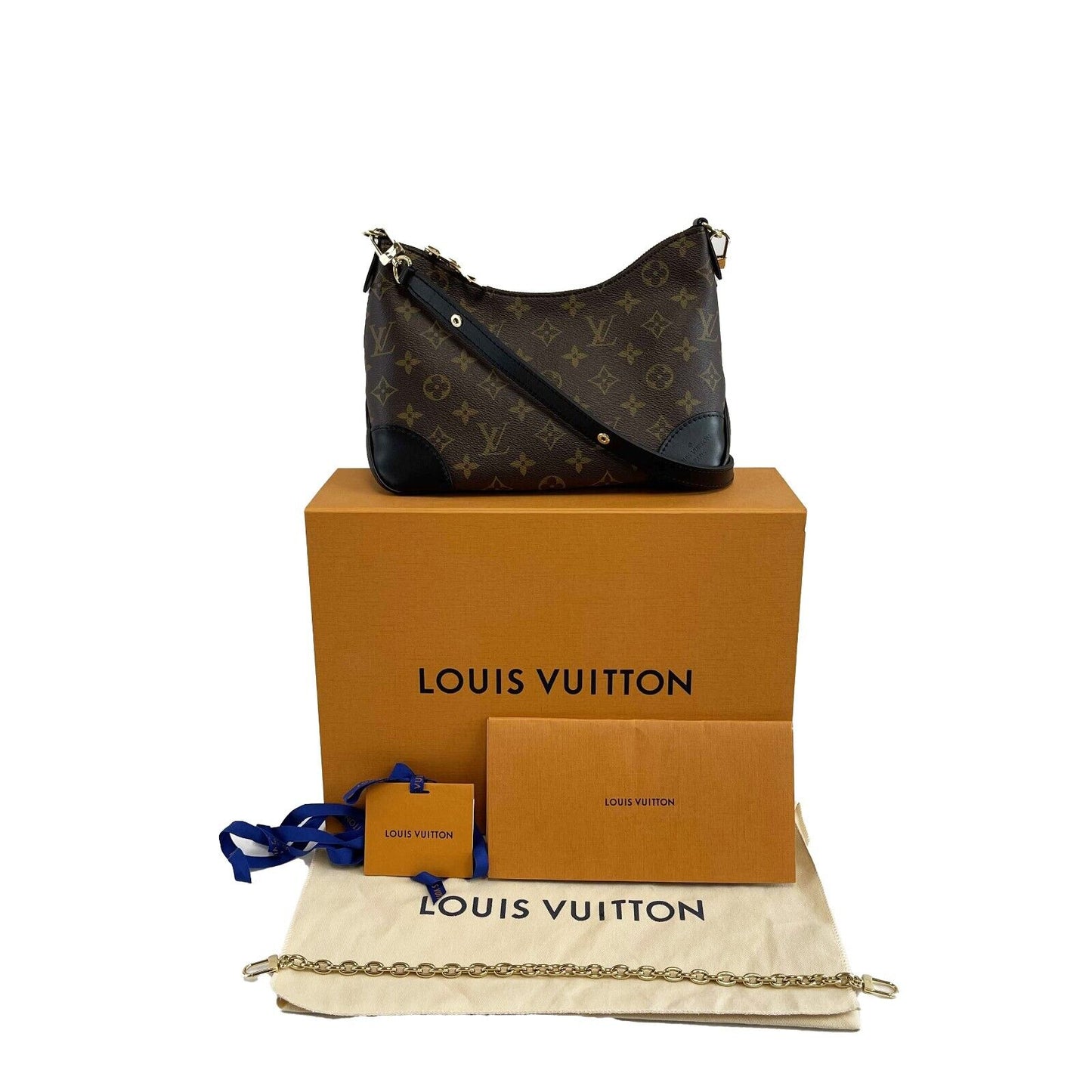Louis Vuitton - Excellent - Boulogne NM Monogram Canvas Shoulder Bag FULL KIT
