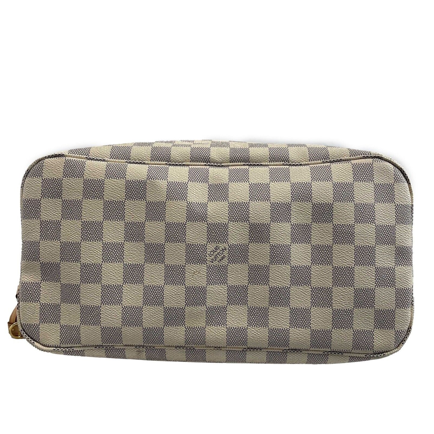 Louis Vuitton - LV Neverfull MM Damier Azur Cream Canvas Tote
