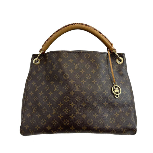 Louis Vuitton - LV Artsy MM - Brown / Tan Monogram Shoulder Bag