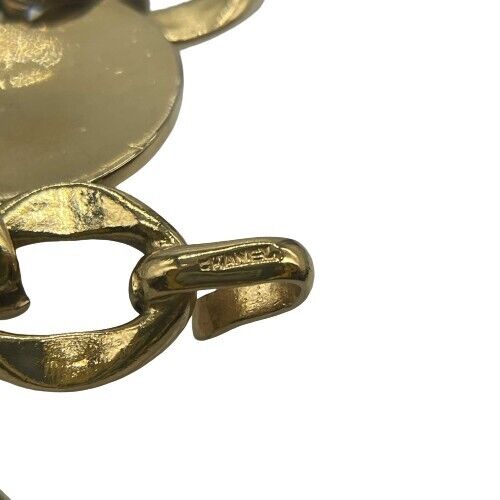 Chanel Charm Gold Coin Medallion Vintage Belt Necklace