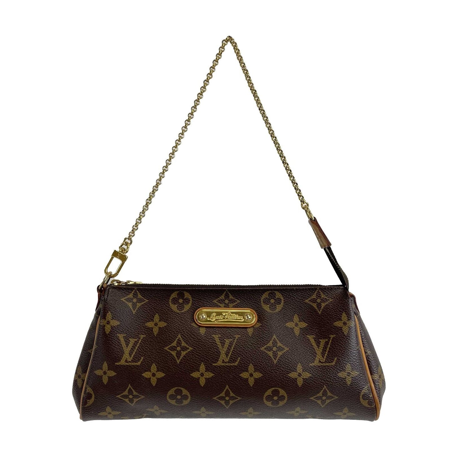 Louis Vuitton - LV Eva Clutch - Brown / Tan Monogram Canvas