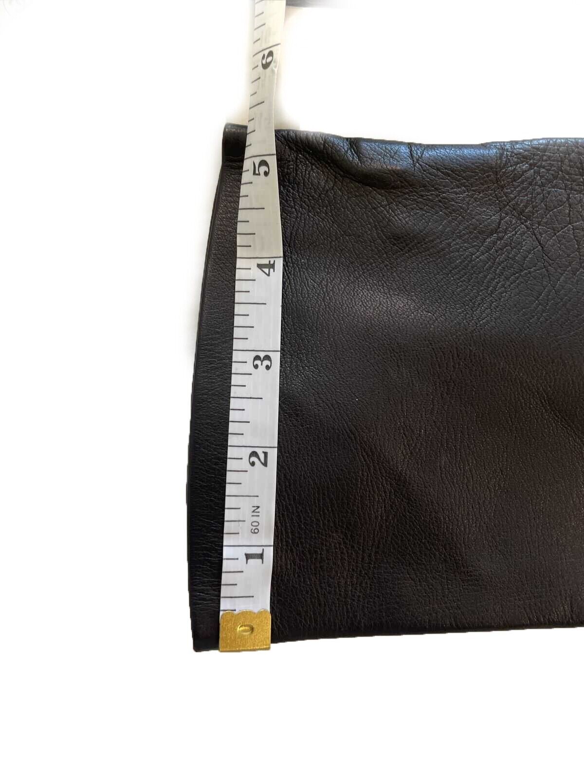 Chanel New w/ Tags Leather Fingerless Long Gloves Black 18A 7.5