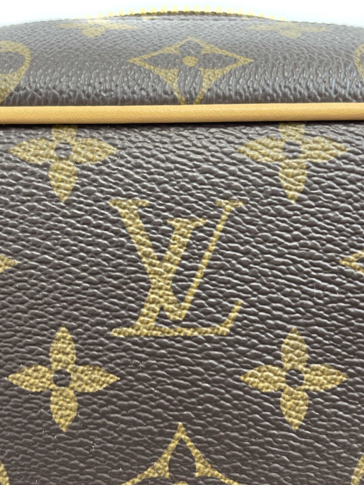Louis Vuitton NEW Monogram Cite Brown Tan Handbag Retails: $2400