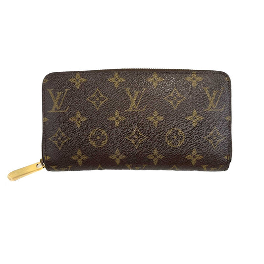 Louis Vuitton - LV Brown / Tan Monogram Zip Around Zippy Wallet