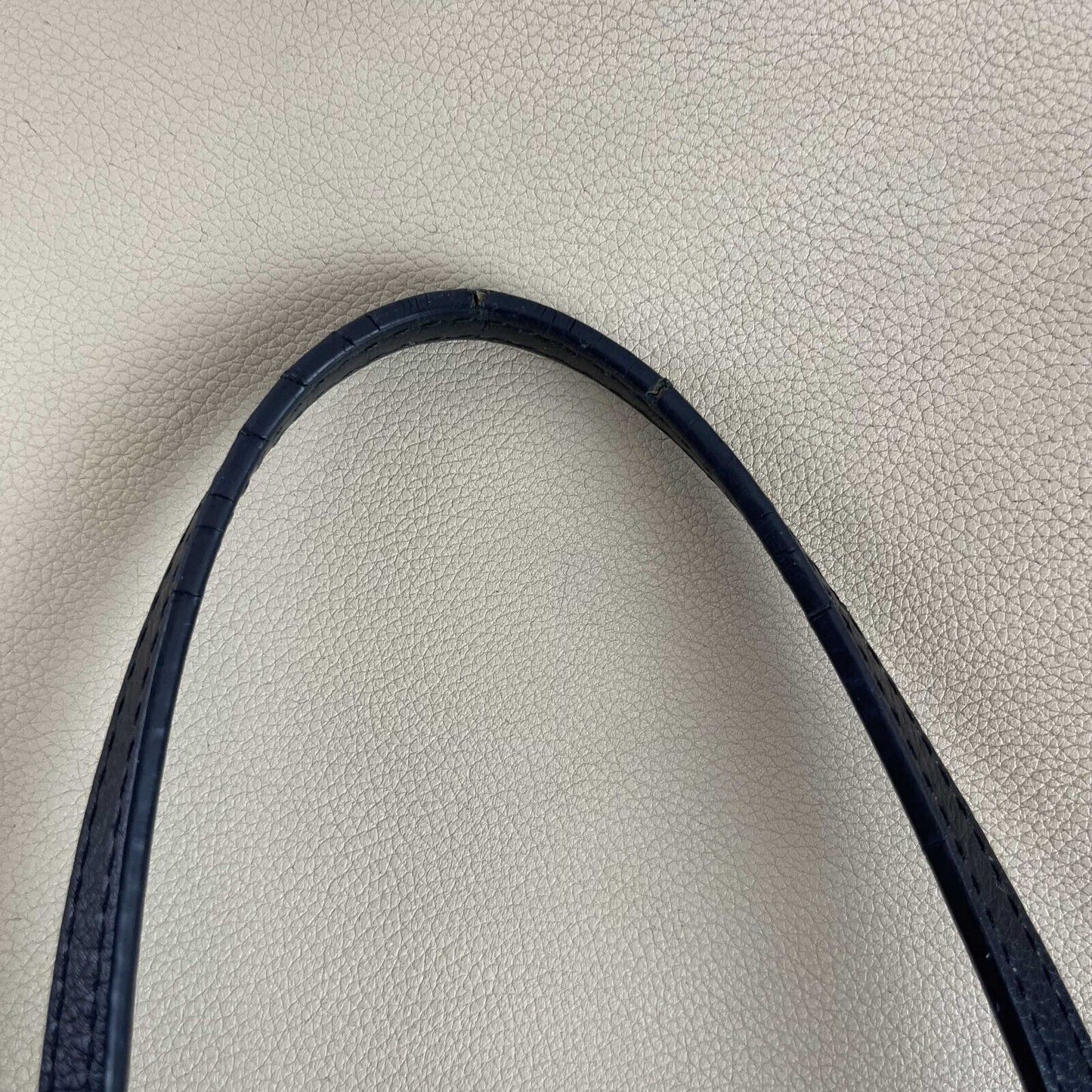 Louis Vuitton Twist Lock Me Go Tote Taurillon Beige and Black Handbag