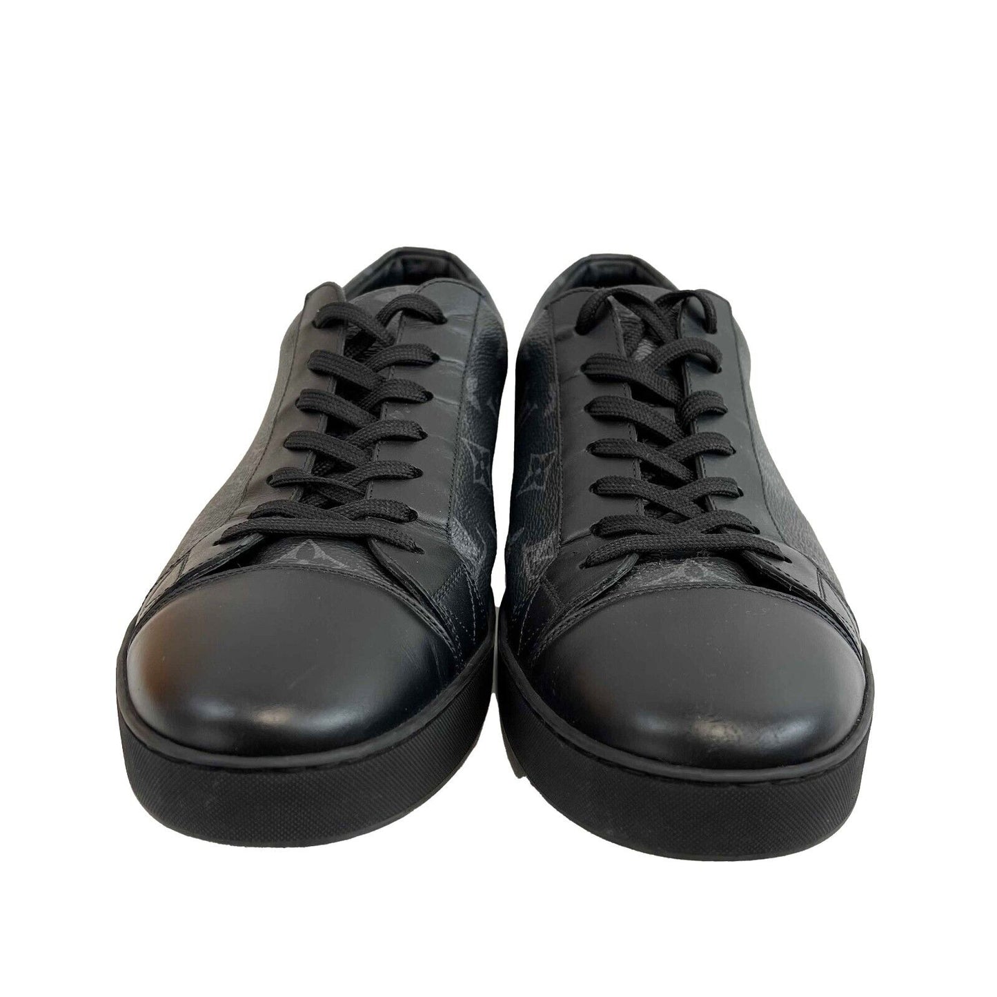 Louis Vuitton -Matchup Leather Low Trainers - Black / Gray - 10 - Shoes US 11