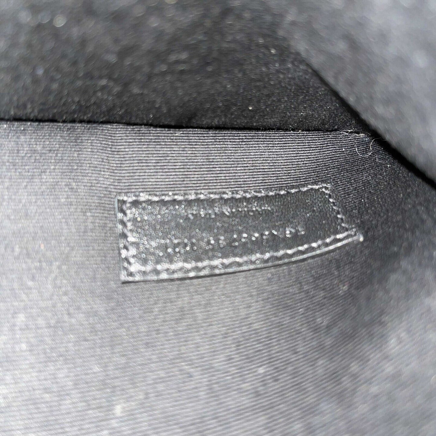 Saint Laurent - Uptown Pouch - Black Patent Calfskin Leather Embossed Alligator