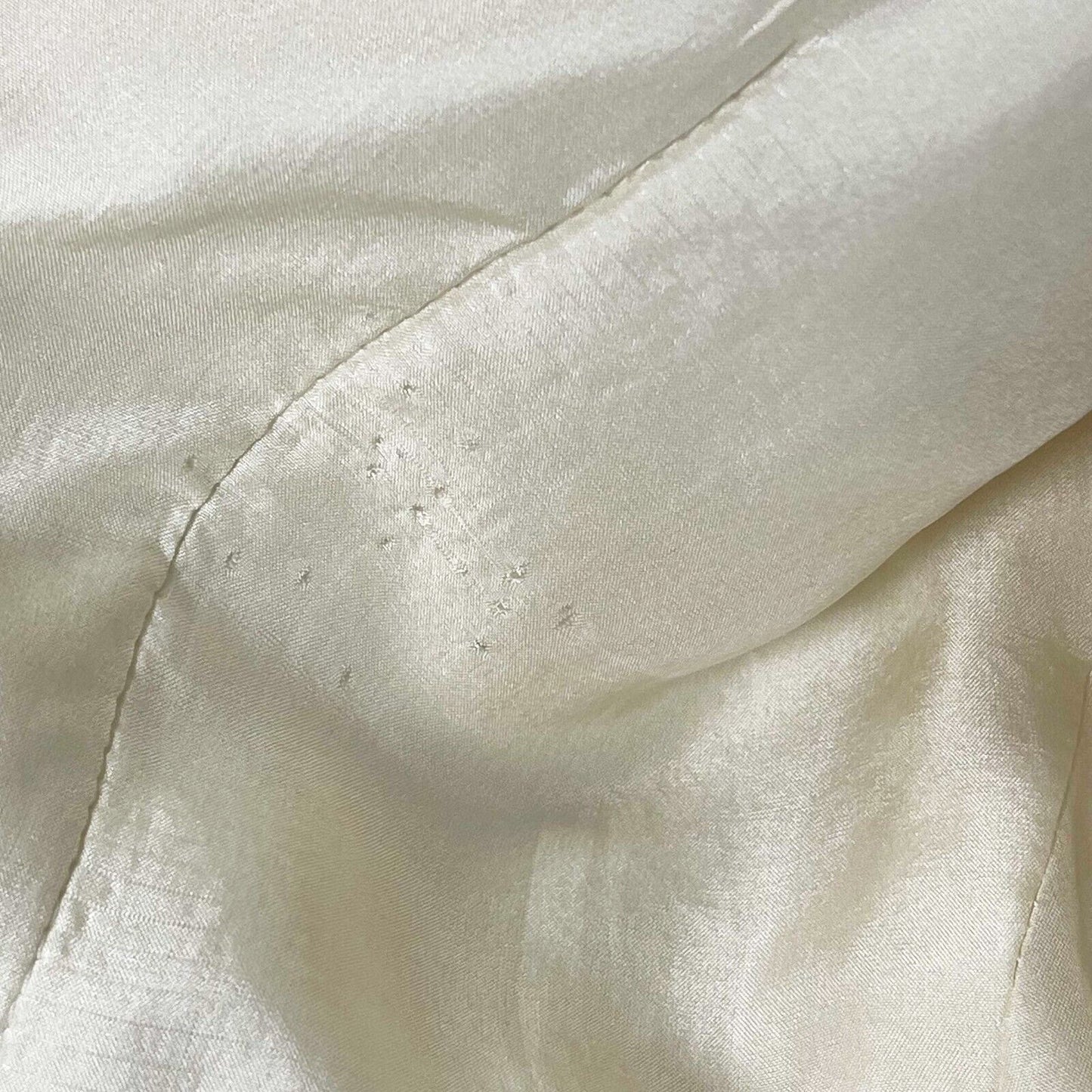 Chanel 11a Blazer CC Gripoix Buttons Ivory White 42 US 10