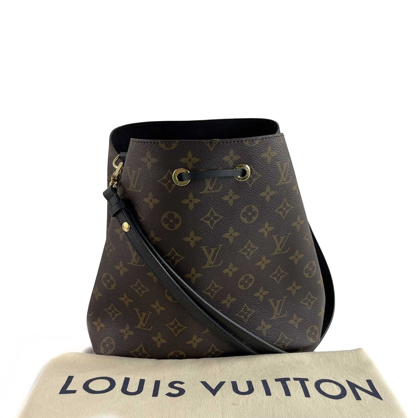 Louis Vuitton - Excellent - LV NeoNoe Monogram Brown Canvas MM Shoulder Bag
