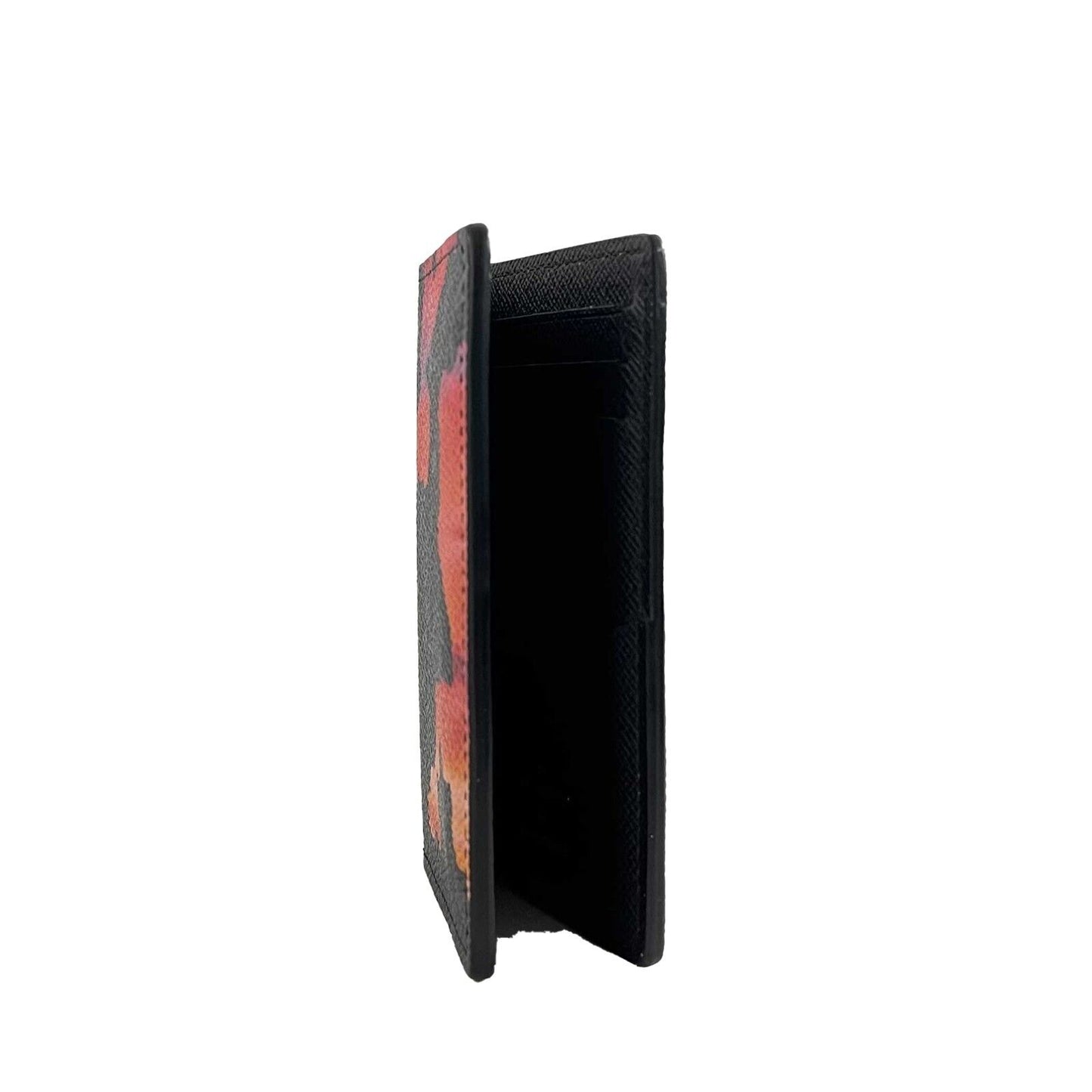 Louis Vuitton Pocket Organizer Limited Edition Comics Canvas Black