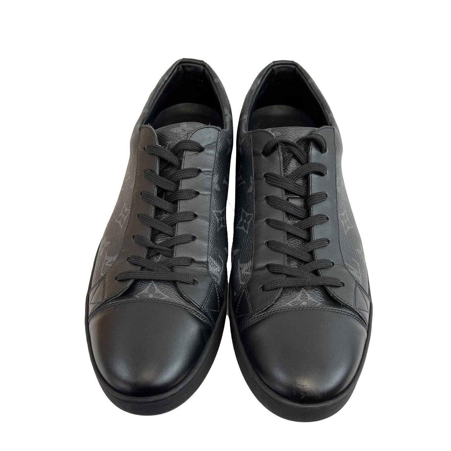 Louis Vuitton -Matchup Leather Low Trainers - Black / Gray - 10 - Shoes US 11