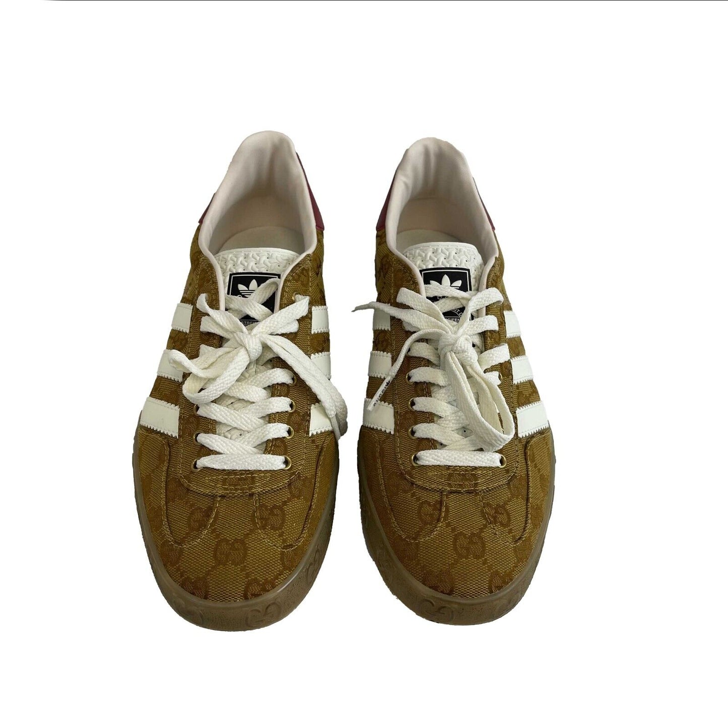 Gucci - X Adidas Gazelle Sneaker - Beige Brown US 8.5