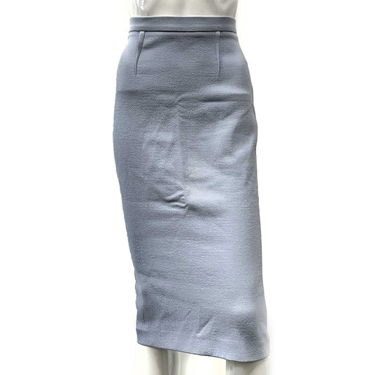 Roland Mouret Excellent Light Blue Pencil Skirt Light Blue US 4