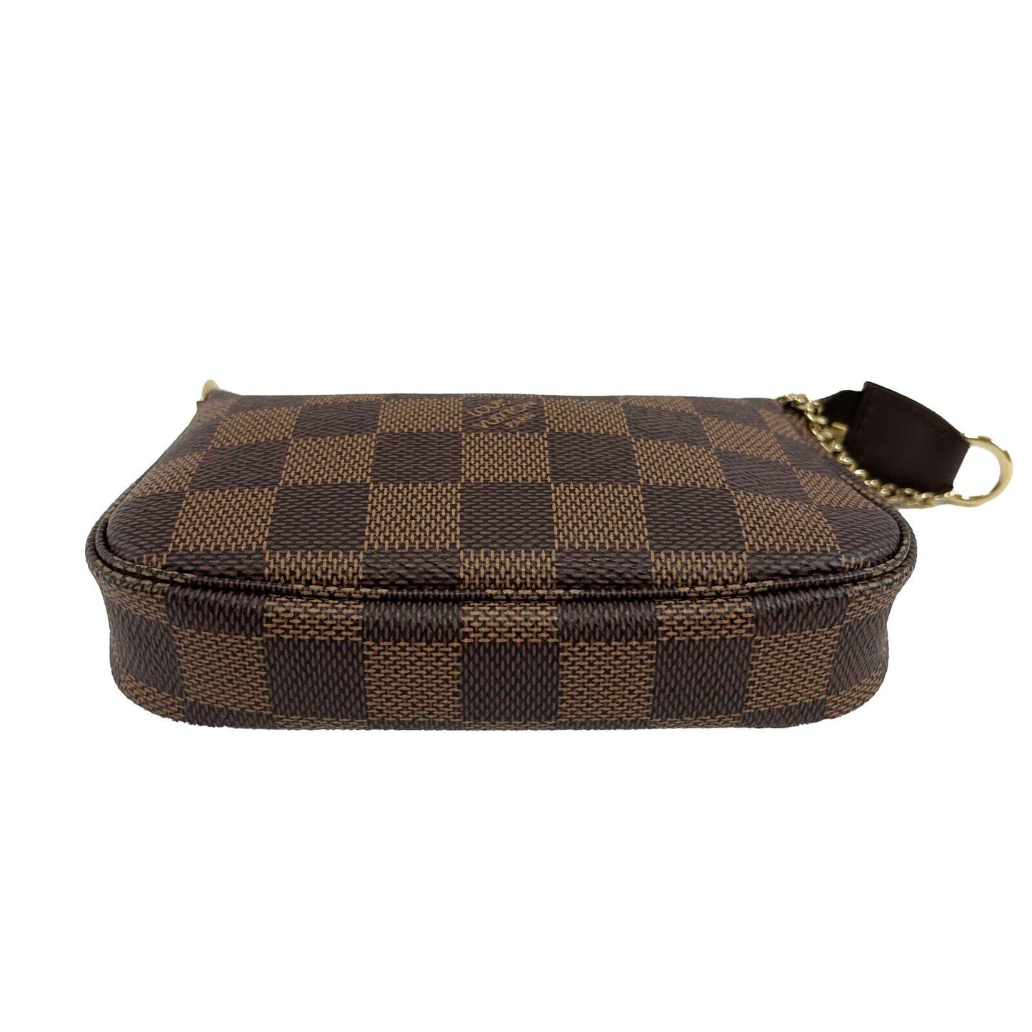 Louis Vuitton Mini Pochette Accessoires Damier Ebene Canvas Brown Pristine 2022