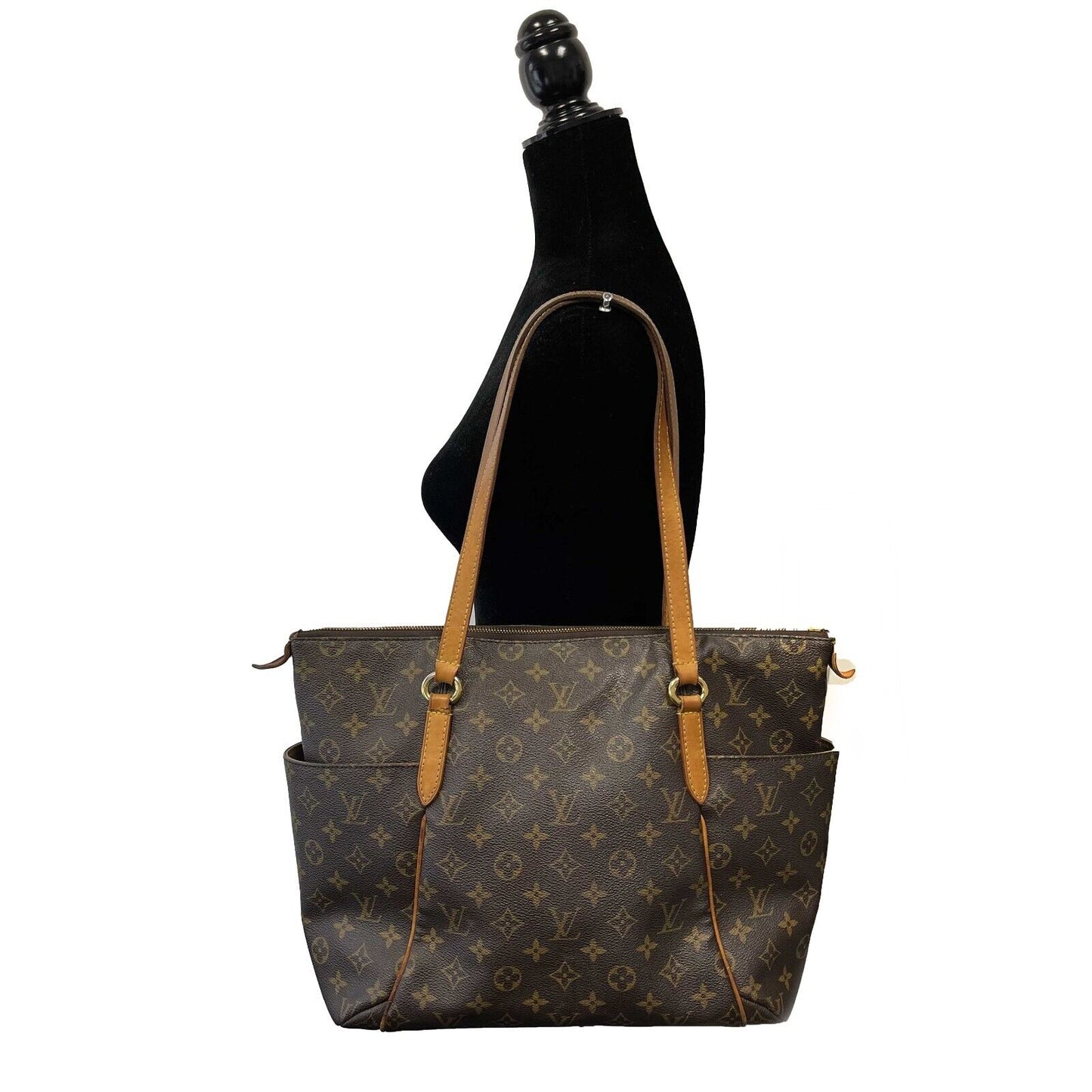 Louis Vuitton - LV - Totally MM - Brown Monogram Tote / Shoulder Bag