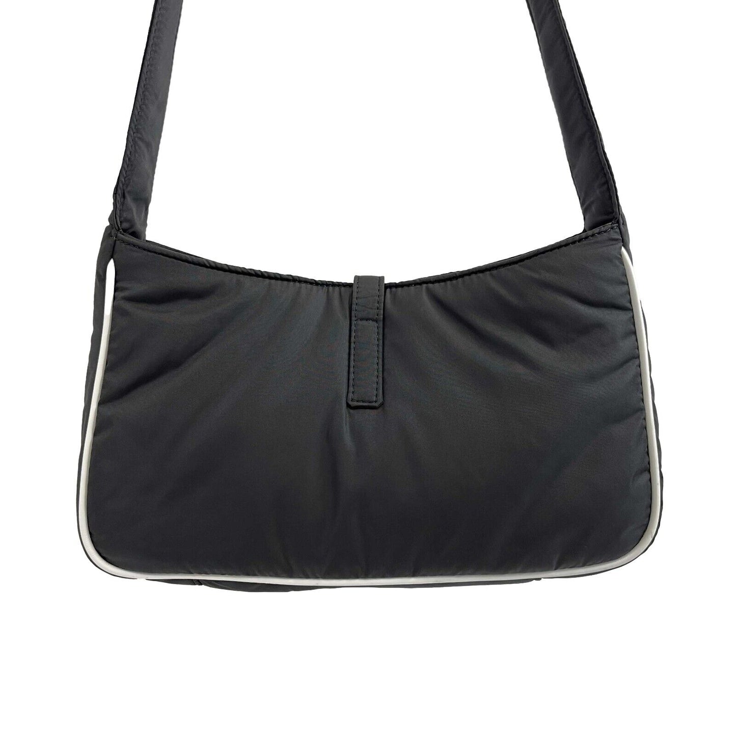 Saint Laurent - YSL - NEW Le 5 À 7 Crossbody - Black / White Shoulder Bag