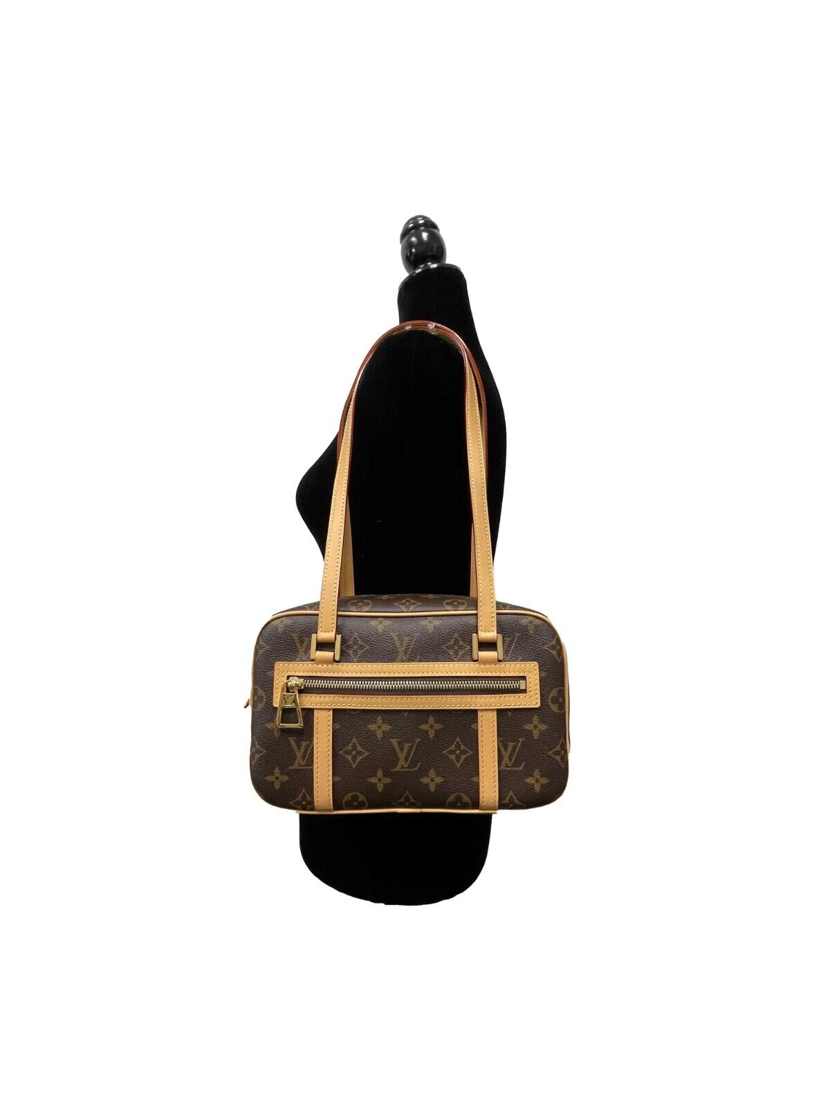 Louis Vuitton NEW Monogram Cite Brown Tan Handbag Retails: $2400