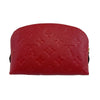 Louis Vuitton Empreinte Cosmetic Pouch Scarlet Pristine